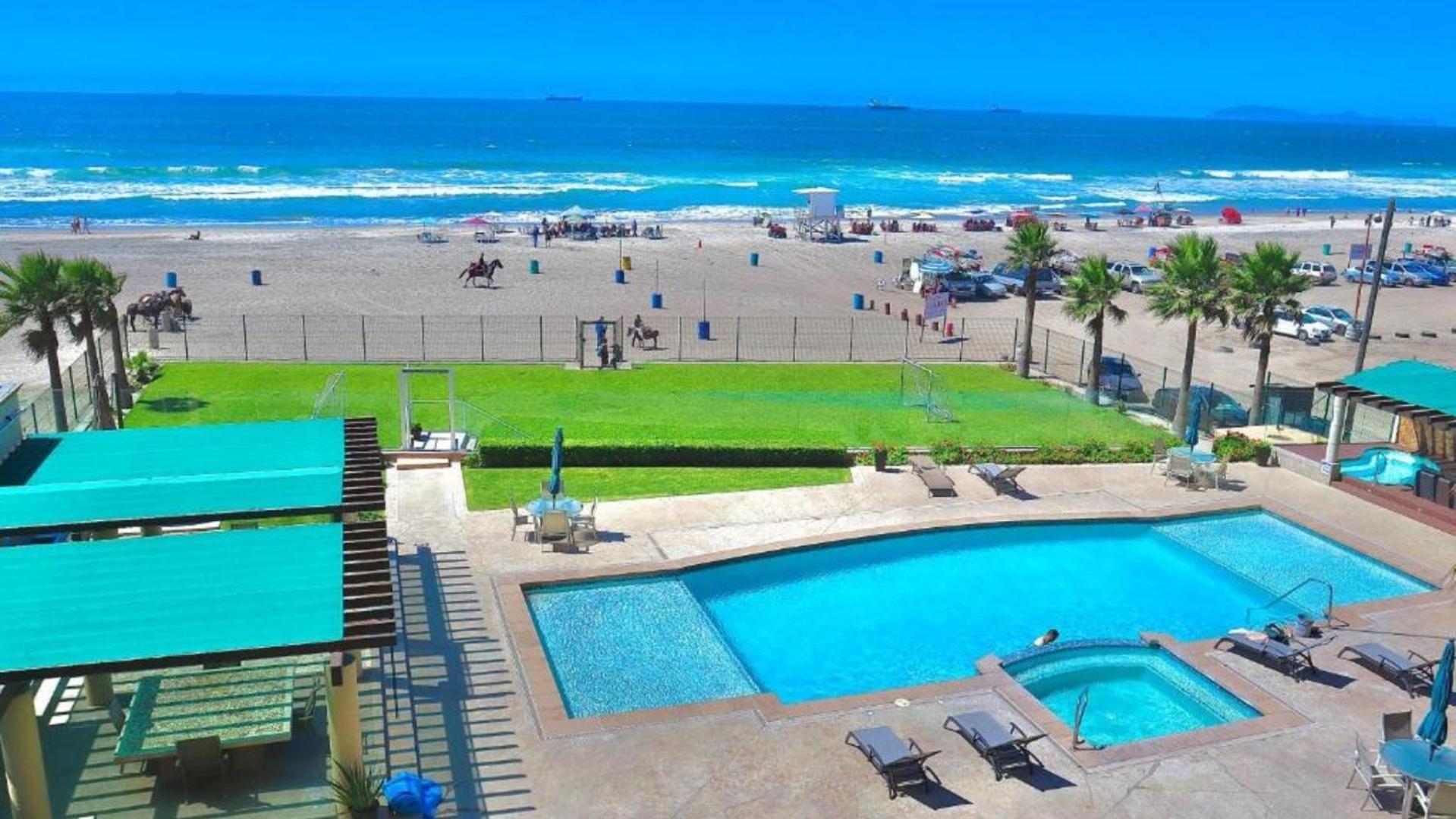 Rosarito Beach Luxury Beachfront Walk 2 Papas & Beer Daire Dış mekan fotoğraf